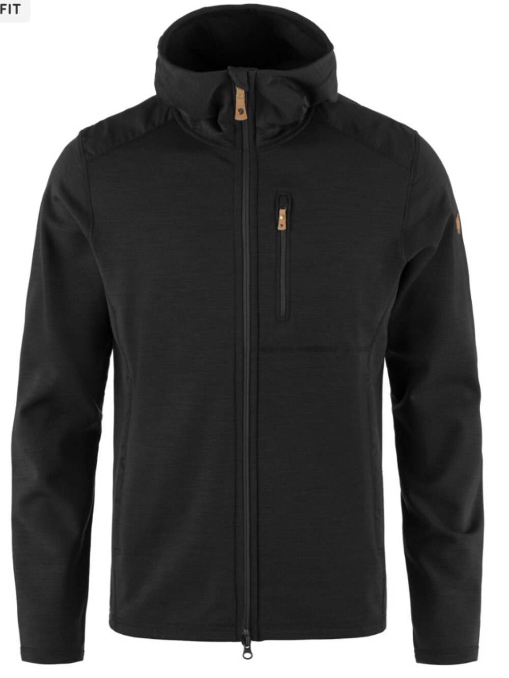 Fjällräven Keb Fleece Hoodie Men's Small Black – Fjällräven Classic Chile Patch
